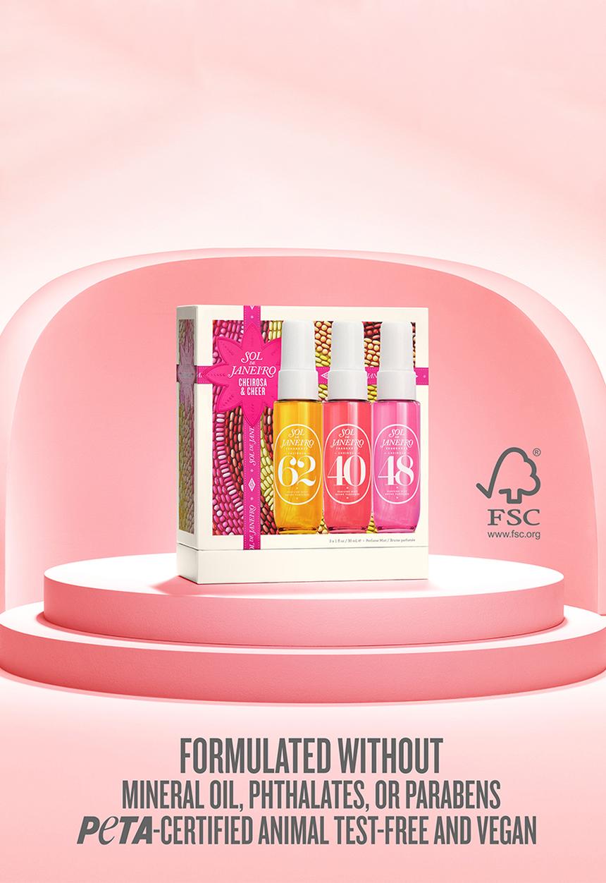 Sol de Janeiro - Cheirosa & Cheer Perfume Mist Trio