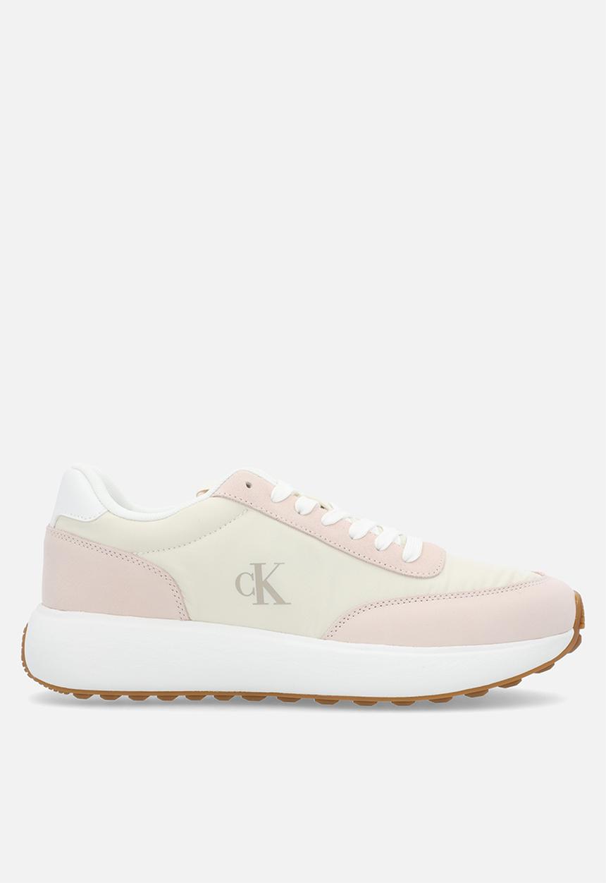 Calvin Klein - Athleisure Runner Laceup Mix - Creamy White/Whisper Pink/White