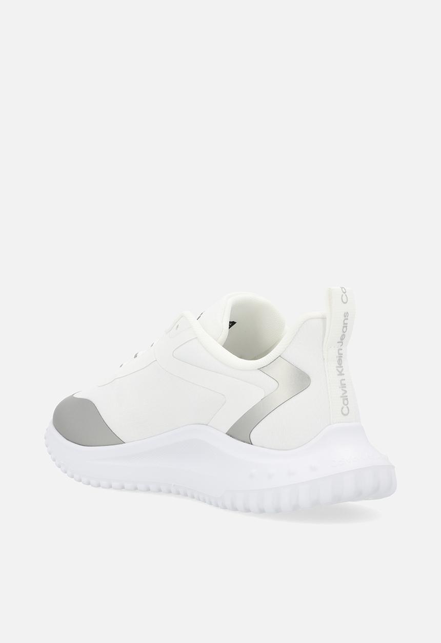 Calvin Klein - Eva Runner Low Lace Mix Ml Wn - Bright White/Silver