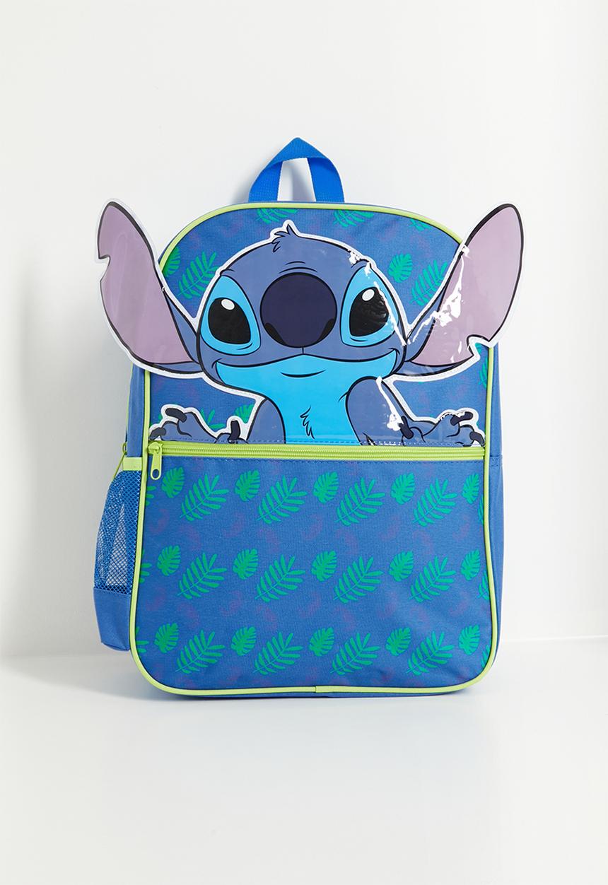 Pop Candy - Stitch 3D novelty backpack - blue/tropical leaf print