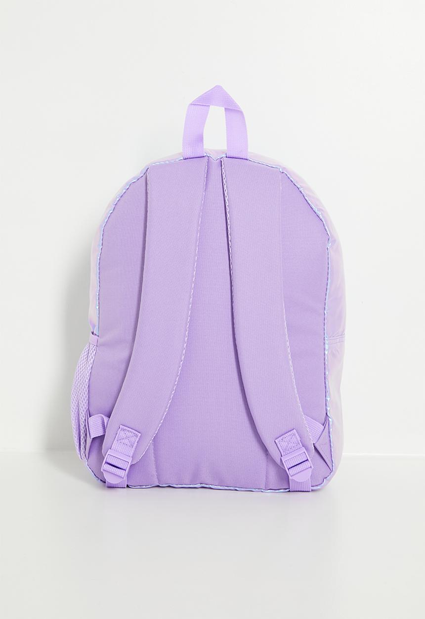 Pop Candy - Frozen backpack with merrowed edge badge - lilac shimmer
