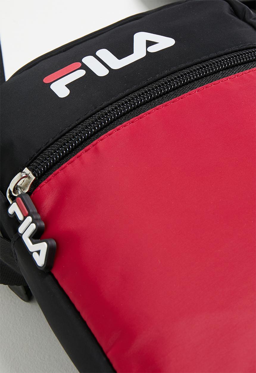FILA - Twitch side bag - black/red