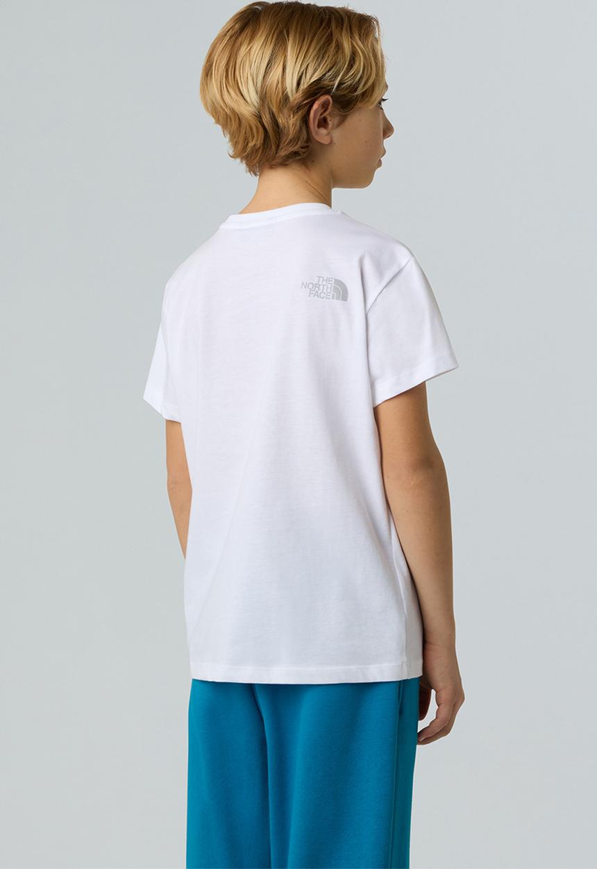 The North Face - B Short sleeve Reflective Logo Relaxed Tee - Tnf White