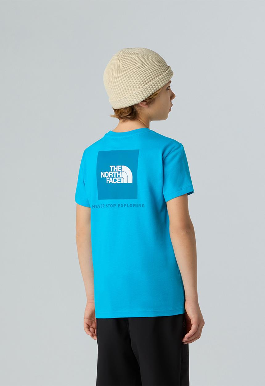 The North Face - Teen Box Nse short sleeve Tee - Meridian Blue