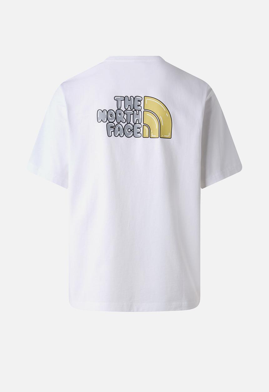 The North Face - Bubble Logo Relaxed S/S Tee - TNF White (FN4)