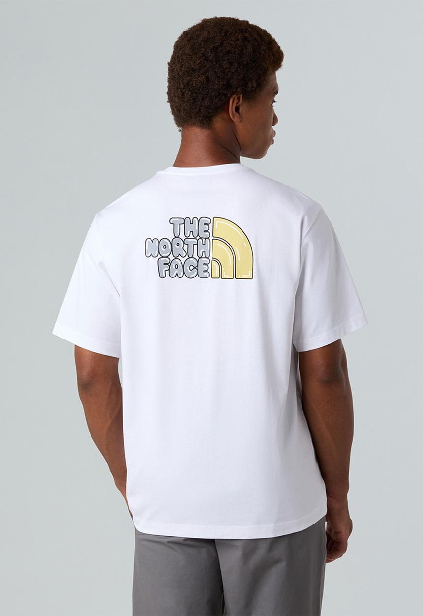 The North Face - Bubble Logo Relaxed S/S Tee - TNF White (FN4)