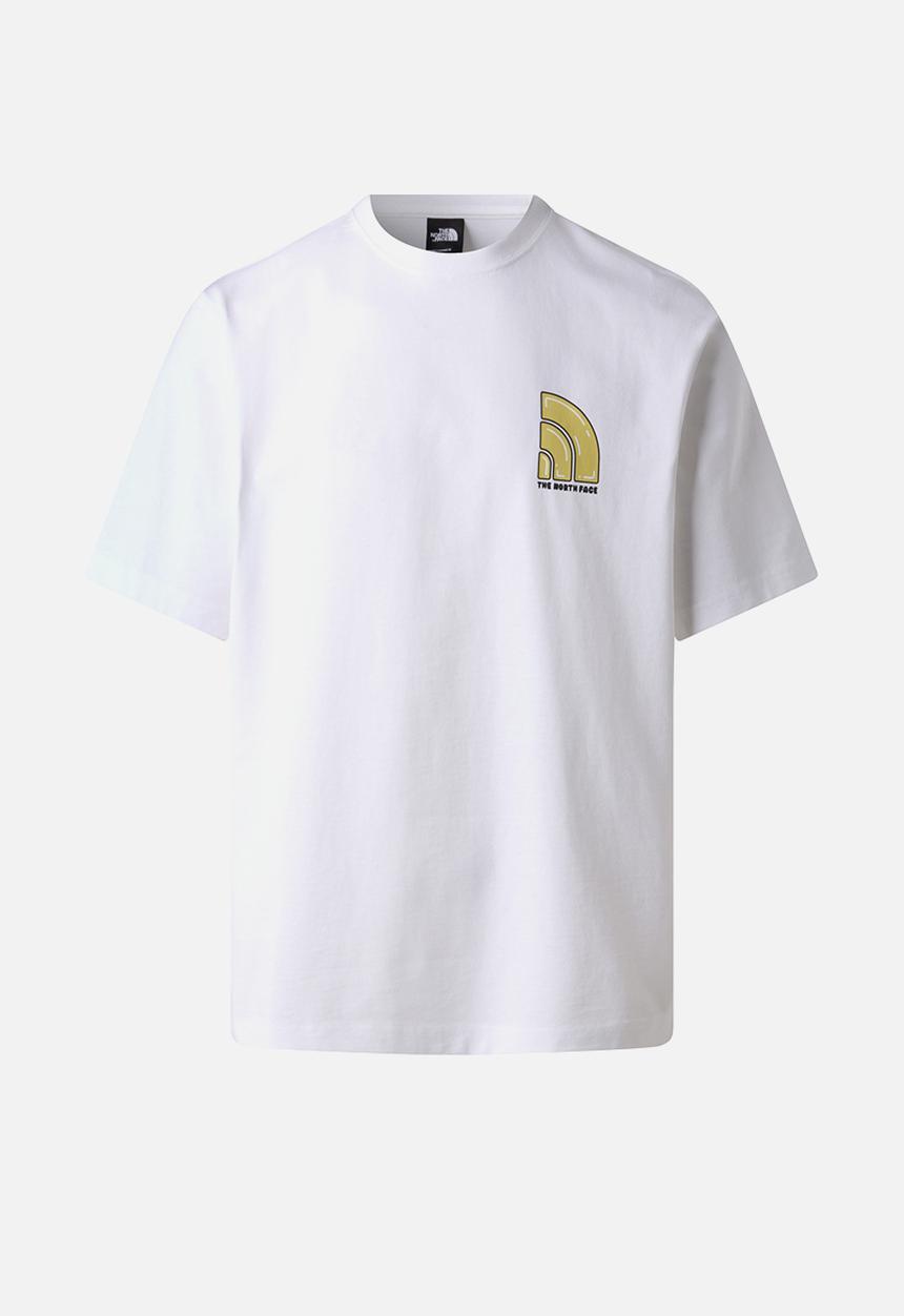 The North Face - Bubble Logo Relaxed S/S Tee - TNF White (FN4)