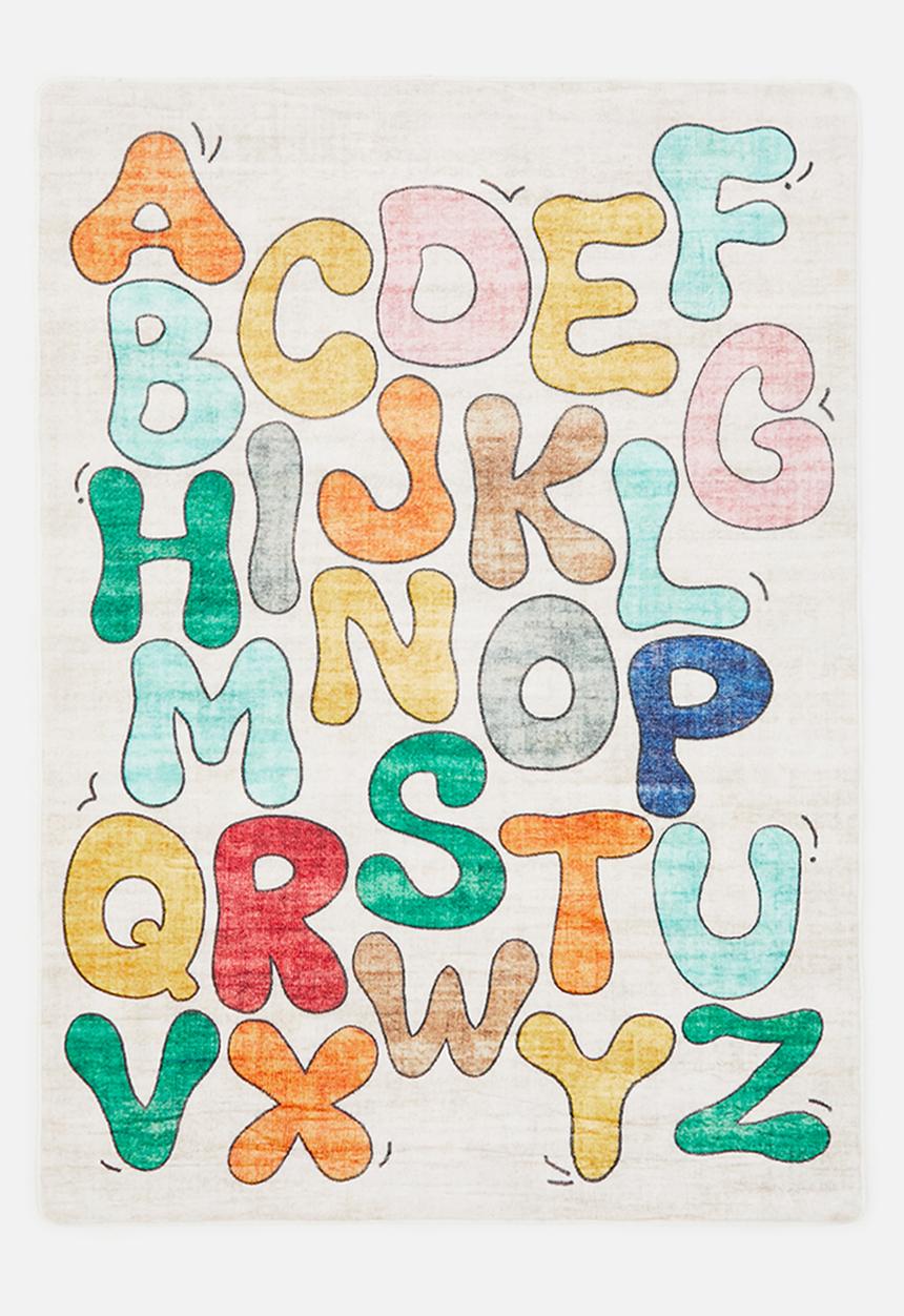 Fotakis - Alphabet rug - Multi
