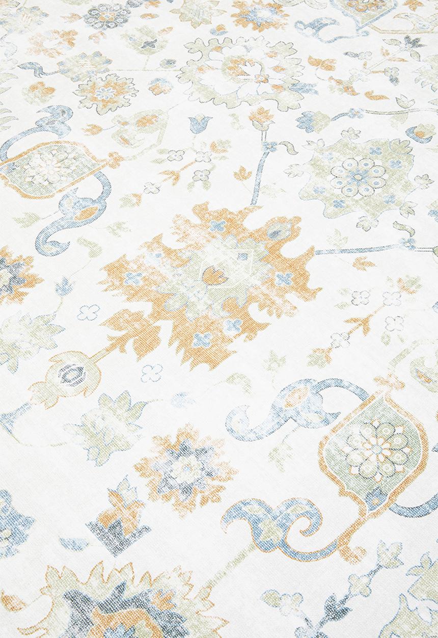 Ember Floral Antique Rug Multi