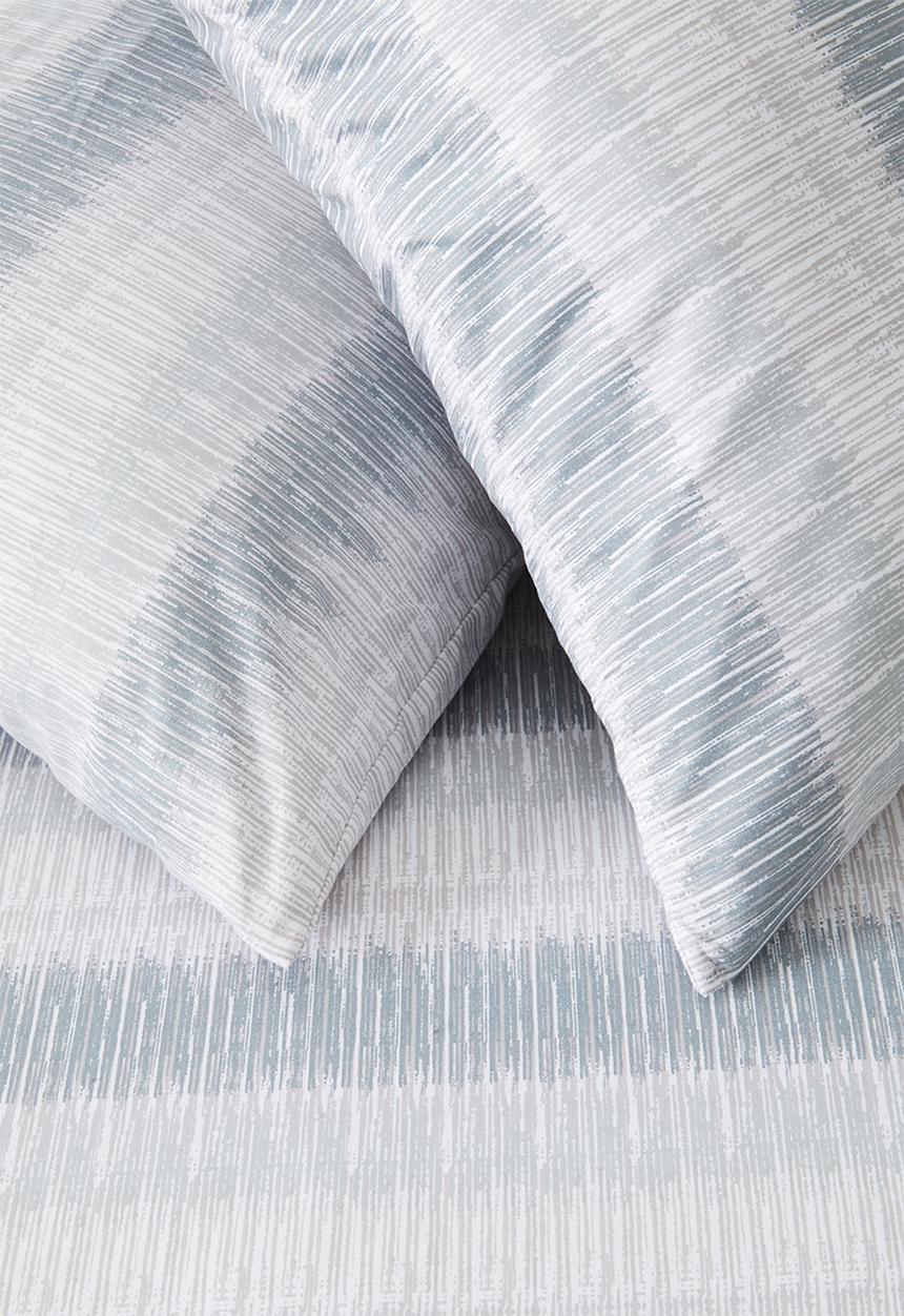 Sixth Floor - Sabian Stripe Super Soft Duvet Set - Blue
