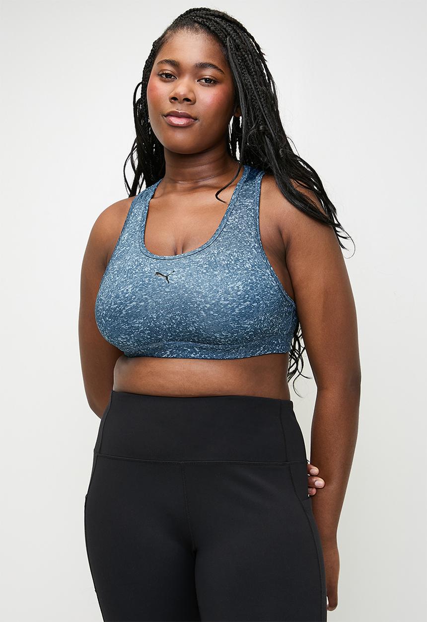 PUMA - Plus 4Keeps Bra - Padded - Dark Indigo - Dark Indigo