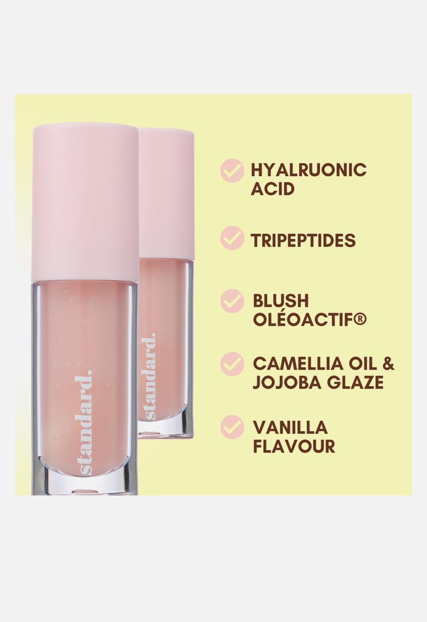 Standard Beauty - Peptide Lip Glaze with Hyaluronic Acid