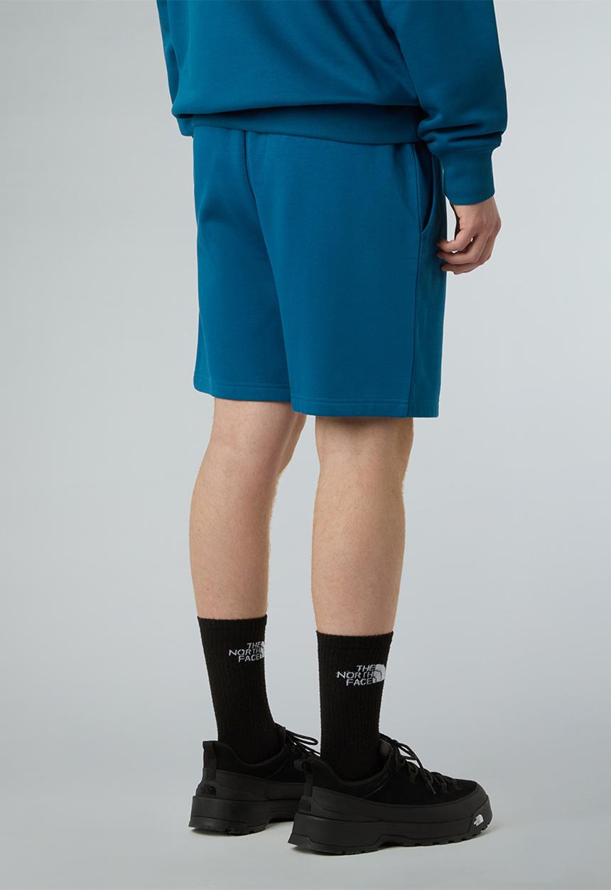 The North Face - Box NSE Reg  Lar Short - Mineral Ink-TNF Red (F9T)