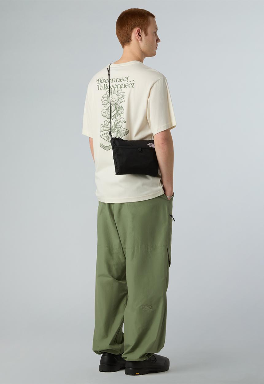 The North Face - Short Sleeve Connect Relaxed Tee - Graphic - White Dune (QLI)