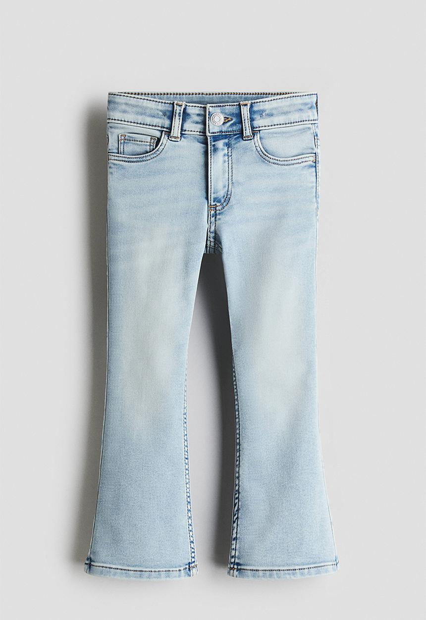 H&M - Super soft flared leg jeans - light denim blue
