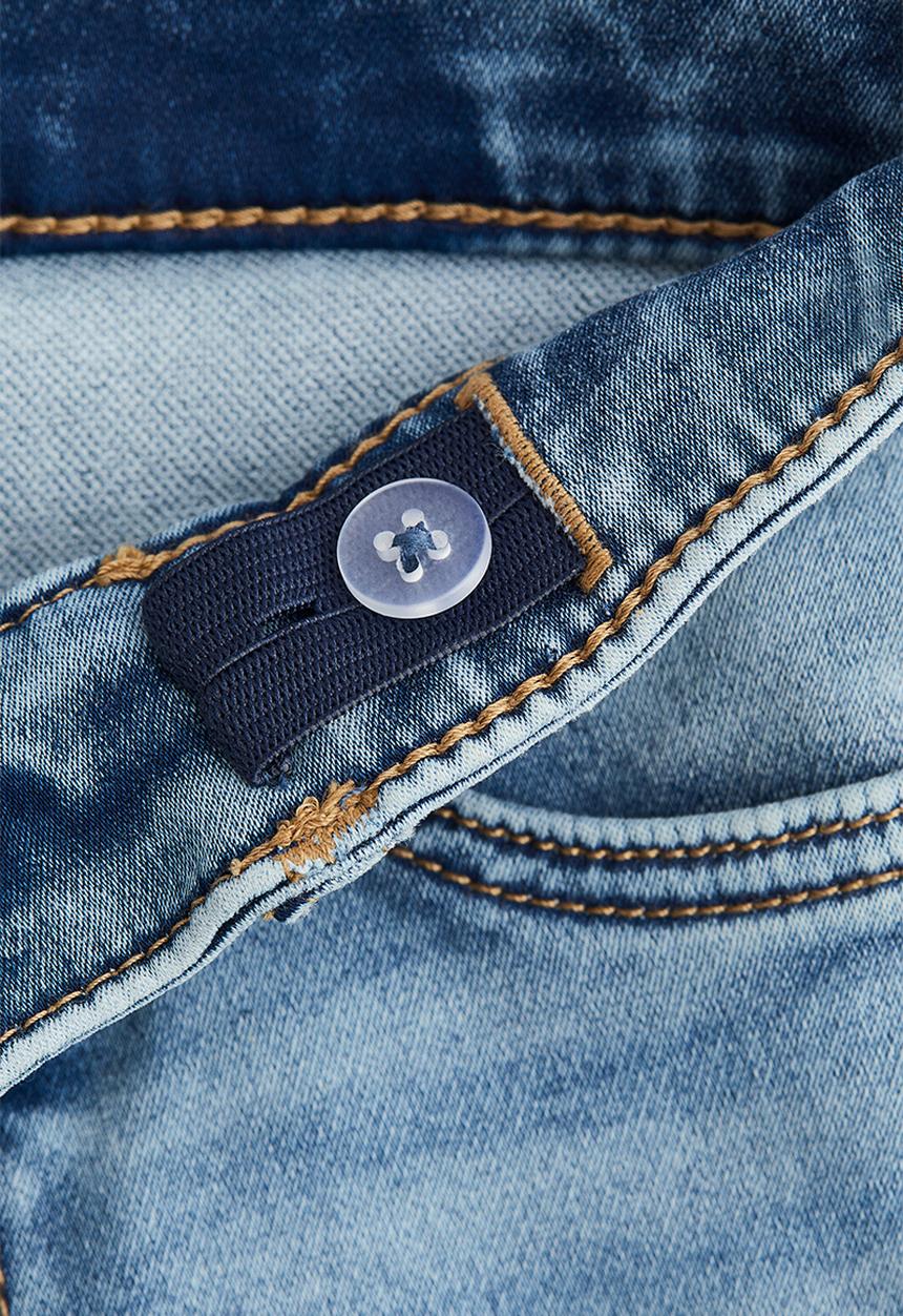H&M - Super soft flared leg jeans - denim blue 
