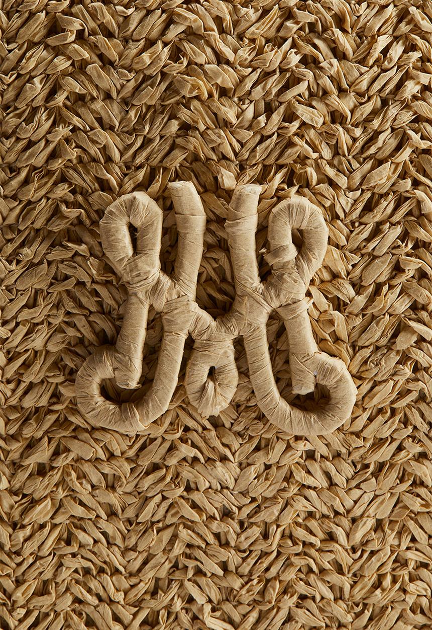 H&M - Straw shopper - beige/brown
