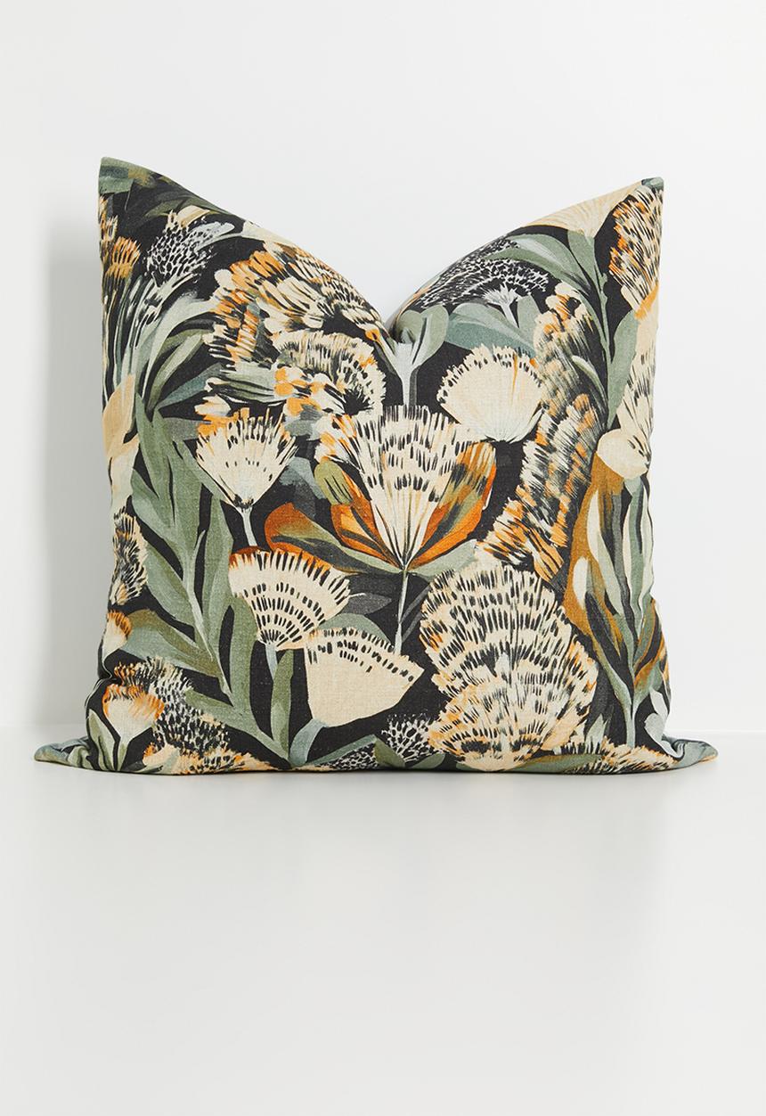 Hertex Fabrics - Wildflower Cushion Cover - Nightshade