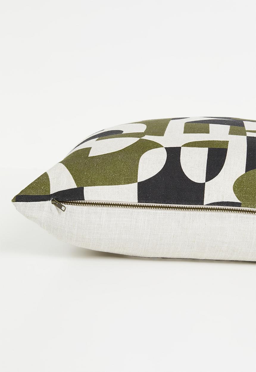 Hertex Fabrics - Century Cushion Cover - Olive