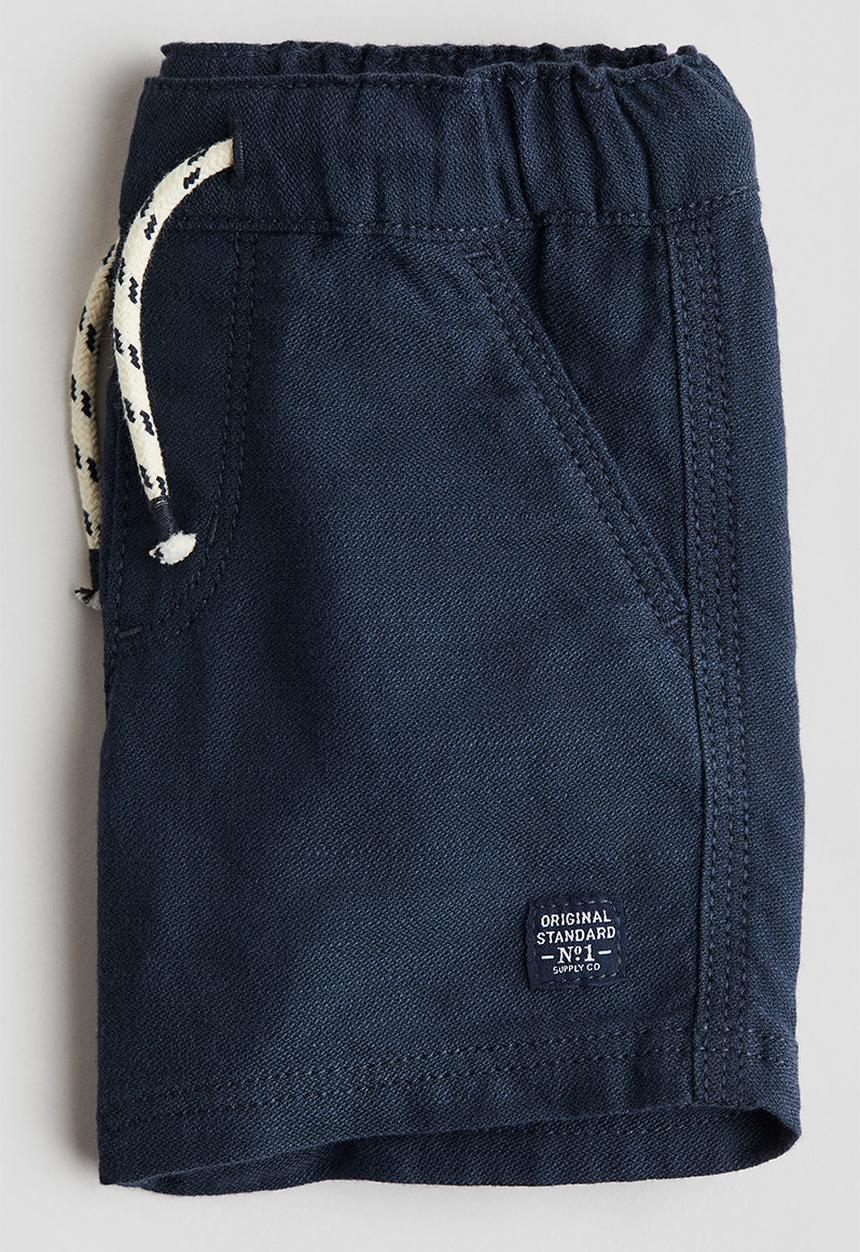 H&M - Twill shorts - navy blue