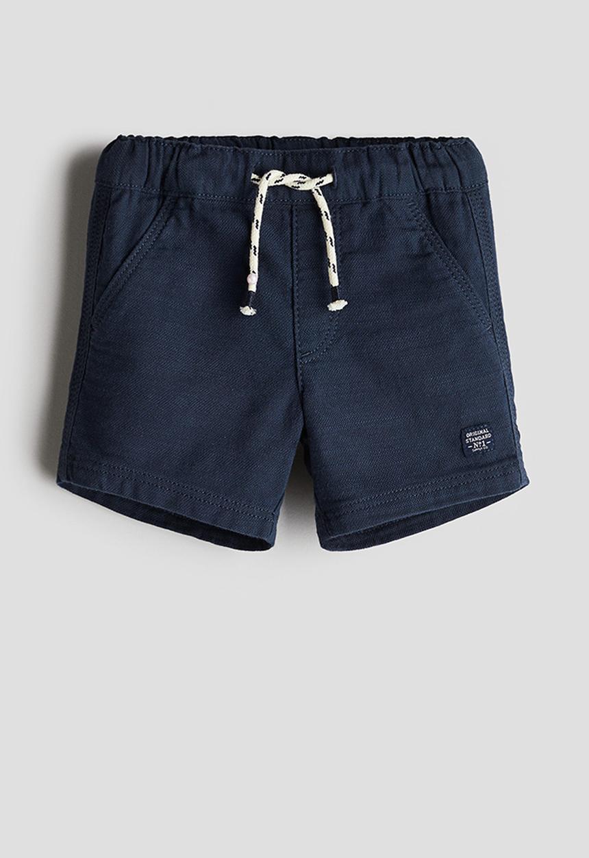 H&M - Twill shorts - navy blue