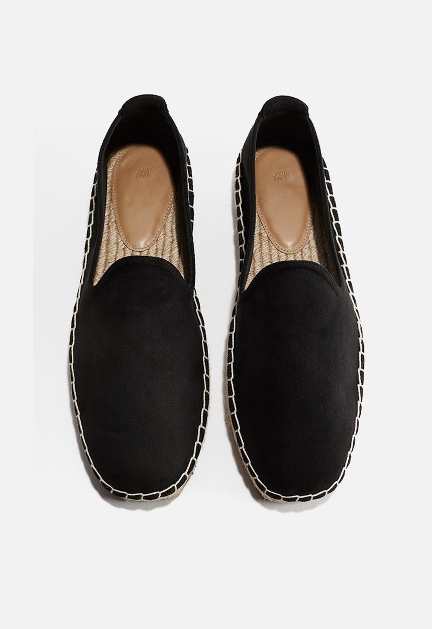 H&M - Canvas espadrilles - black