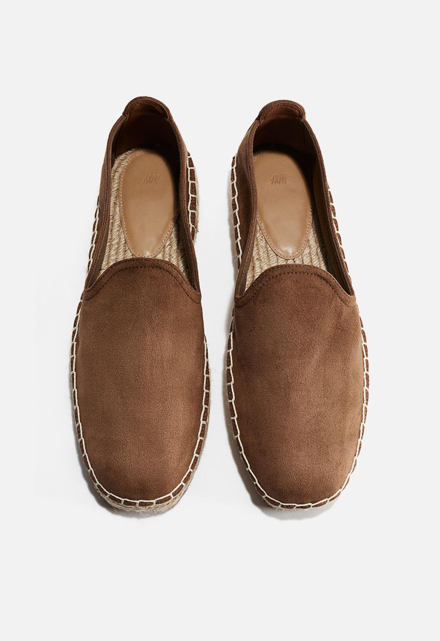 H&M - Canvas espadrilles - dark beige
