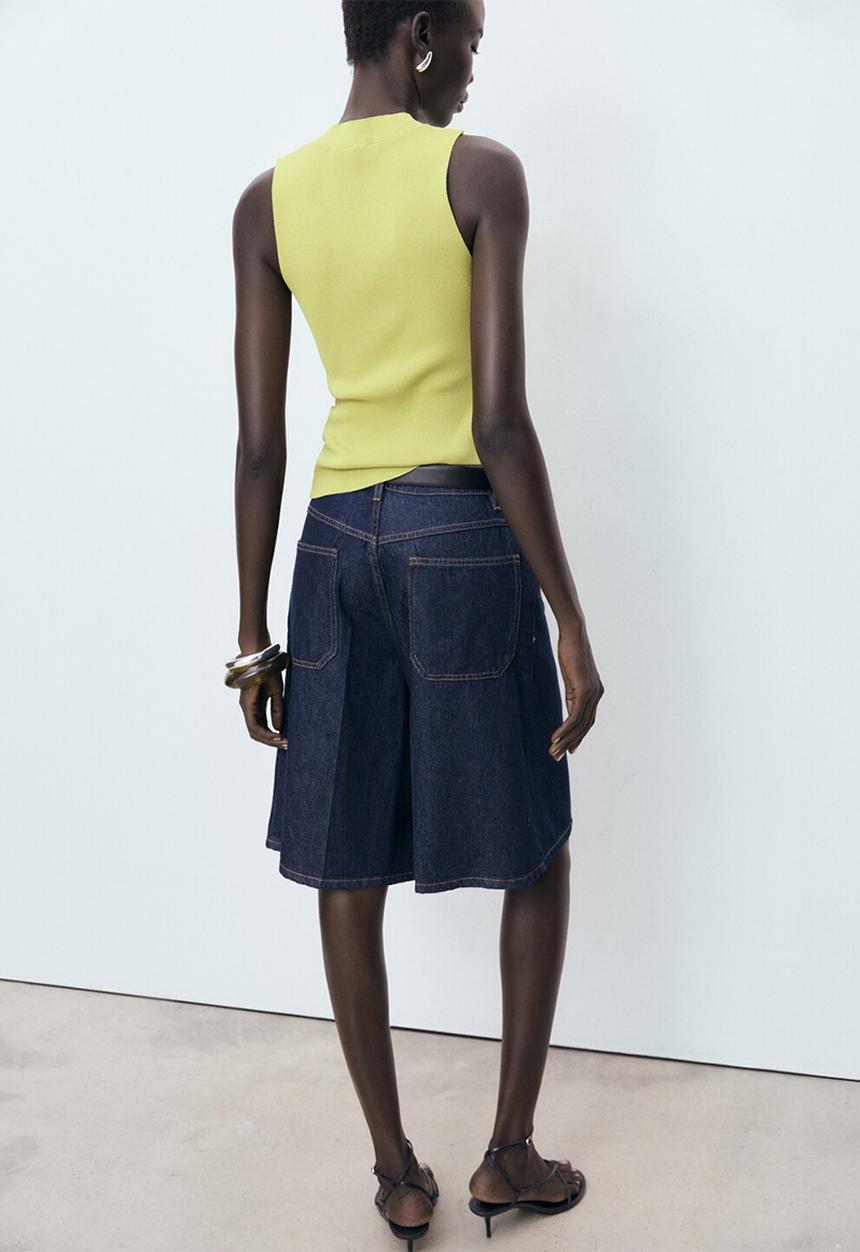 MANGO - Top Albert - Bright Yellow