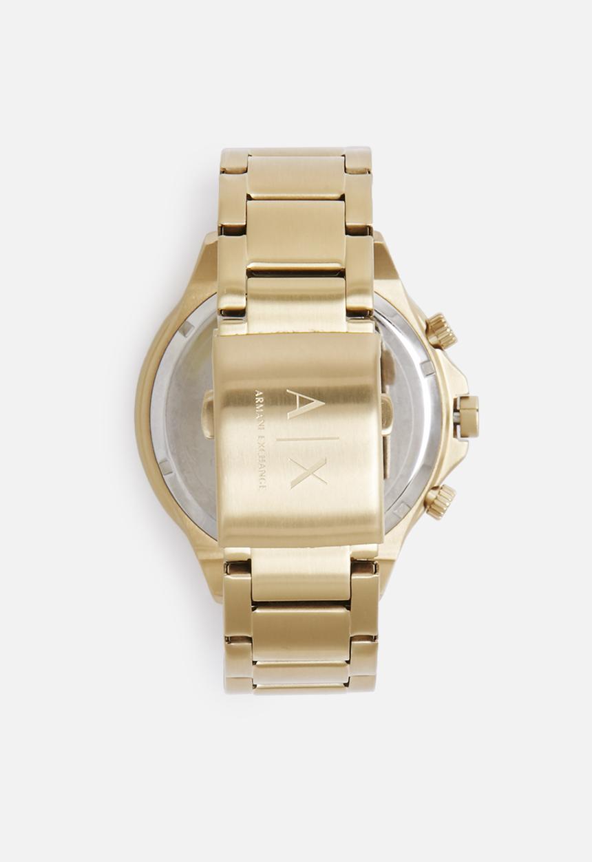 Armani Exchange - Aeroracer 50 mm Chrono Watch - Gold