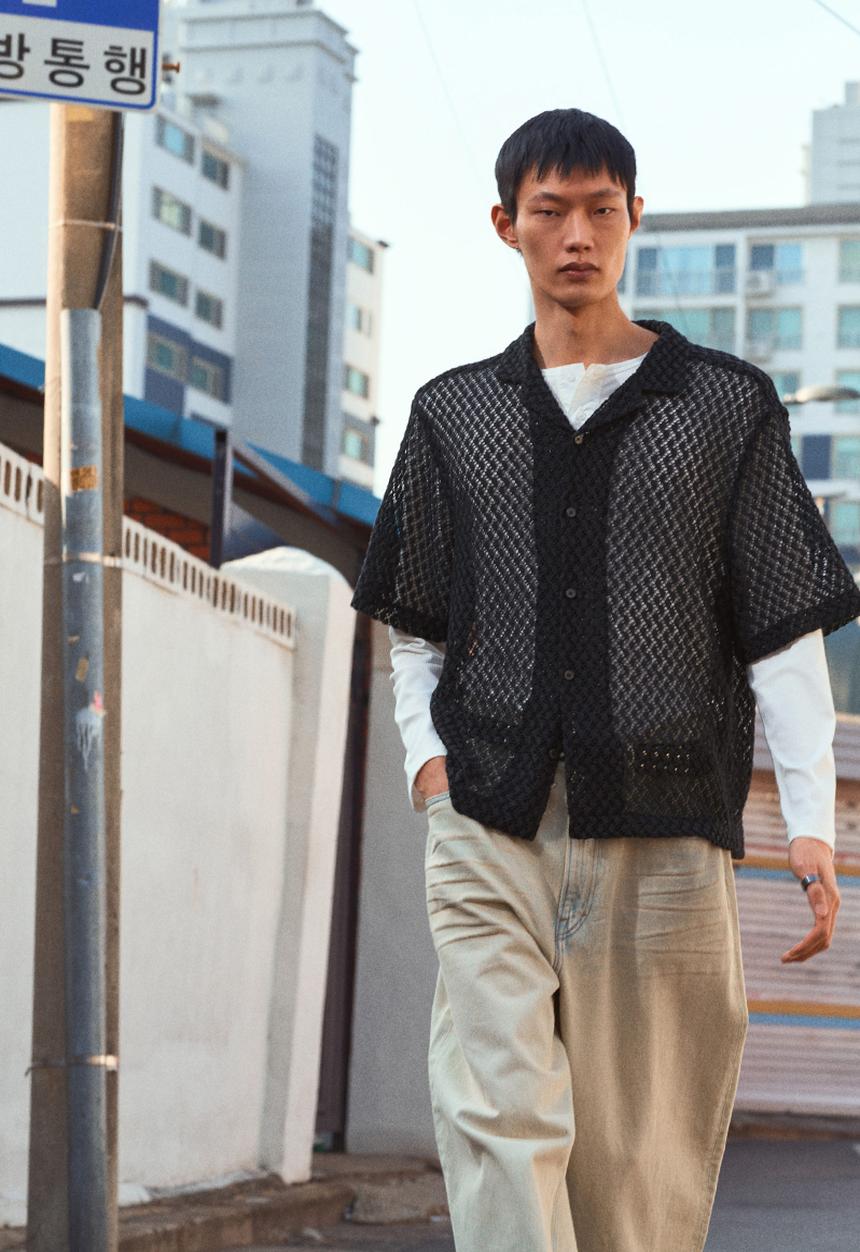 H&M - Loose fit resort shirt - black