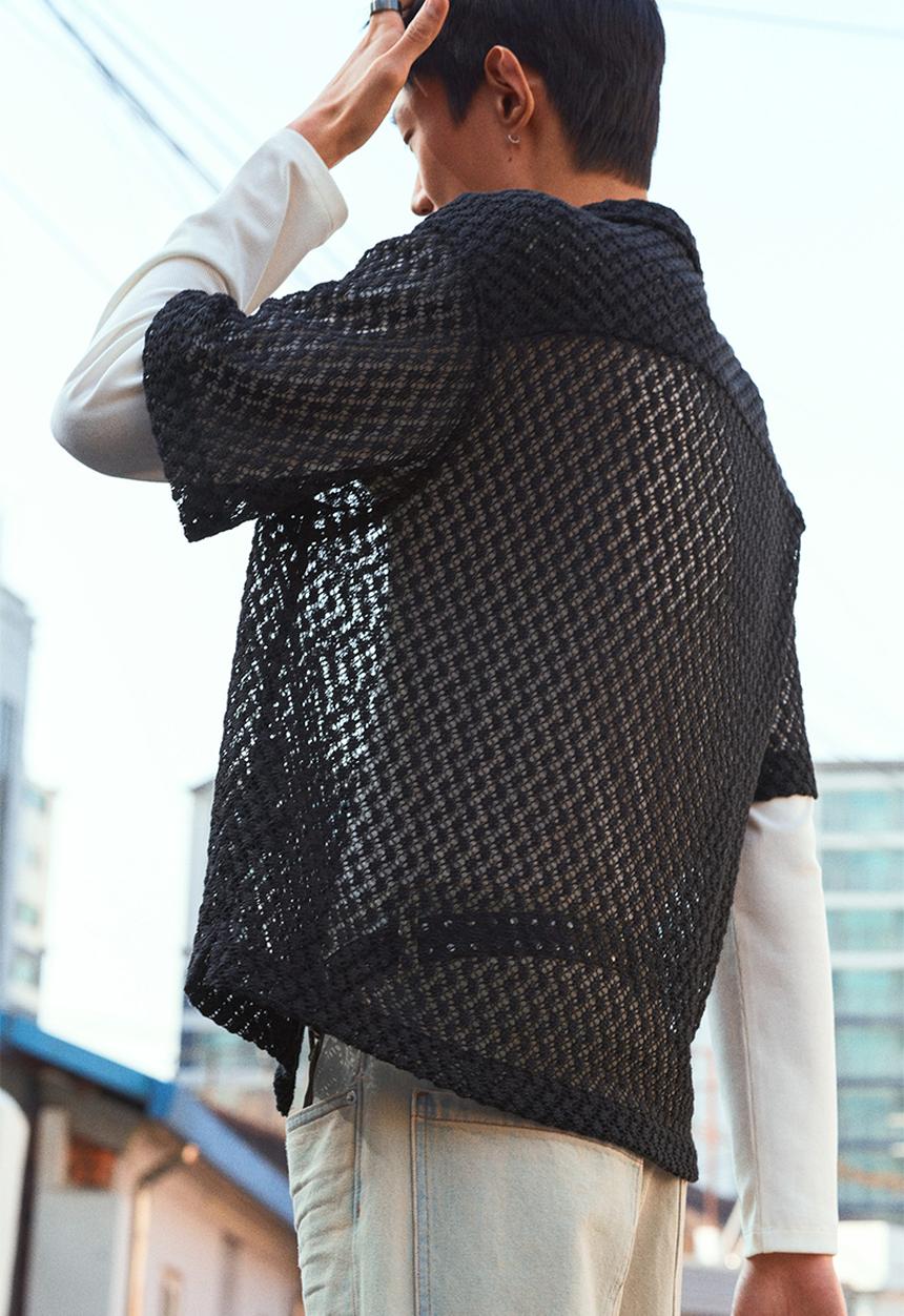 H&M - Loose fit resort shirt - black
