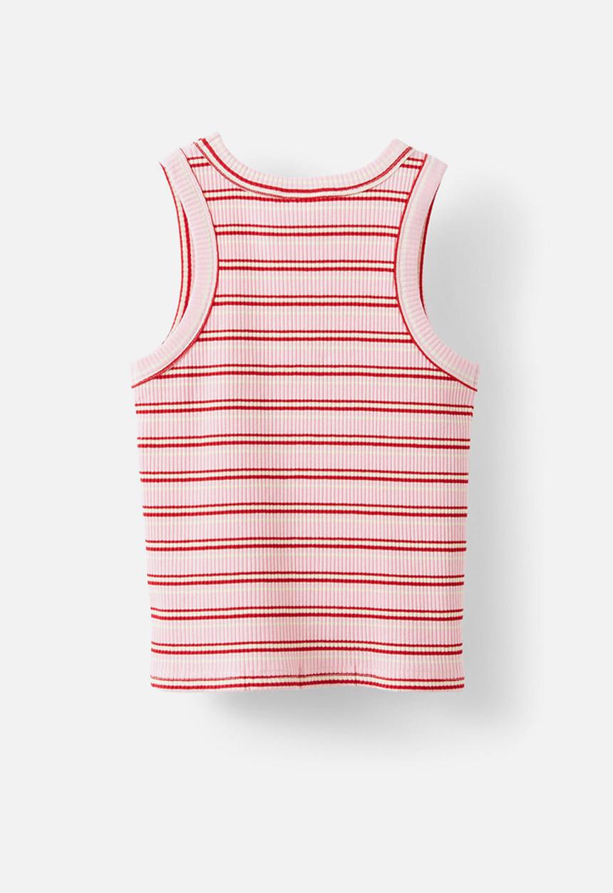 Cotton On - Eleanor tank - fairy pink/rainbow