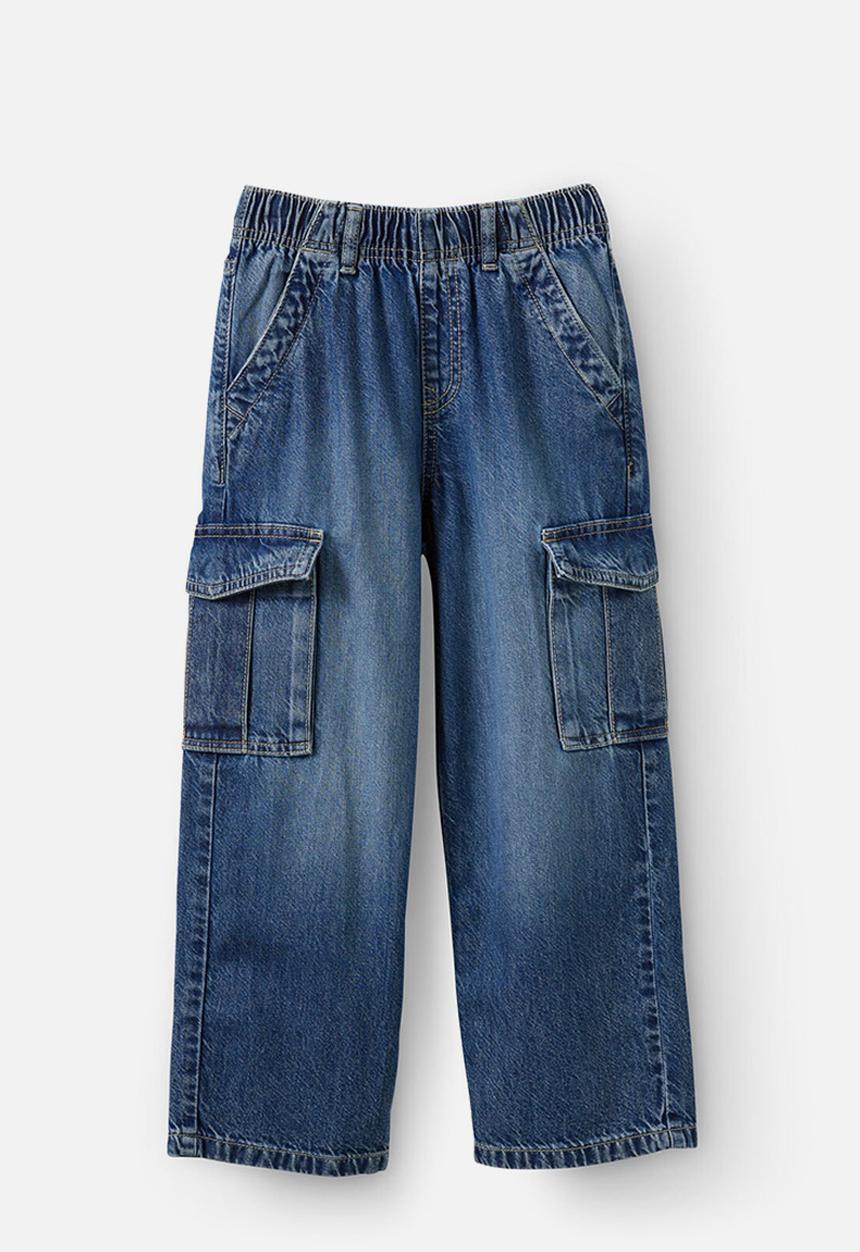 Cotton On - Taylor denim jean - port sea dark blue cargo