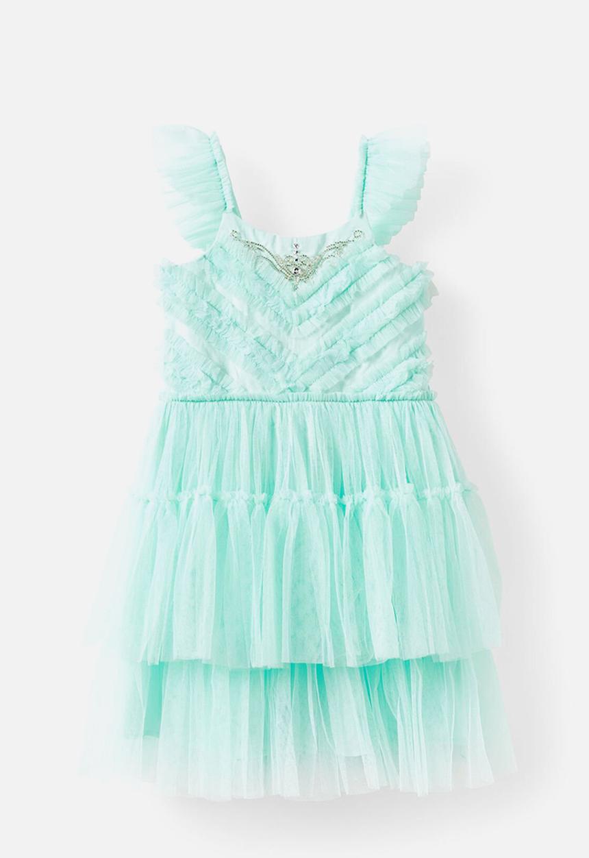 Cotton On - Isabella dress up dress - ice mint/ruffle sparkle