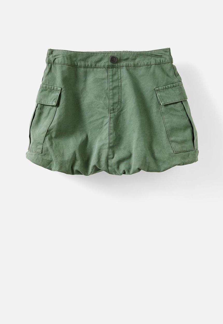 Cotton On - Kelly balloon skirt - khaki green