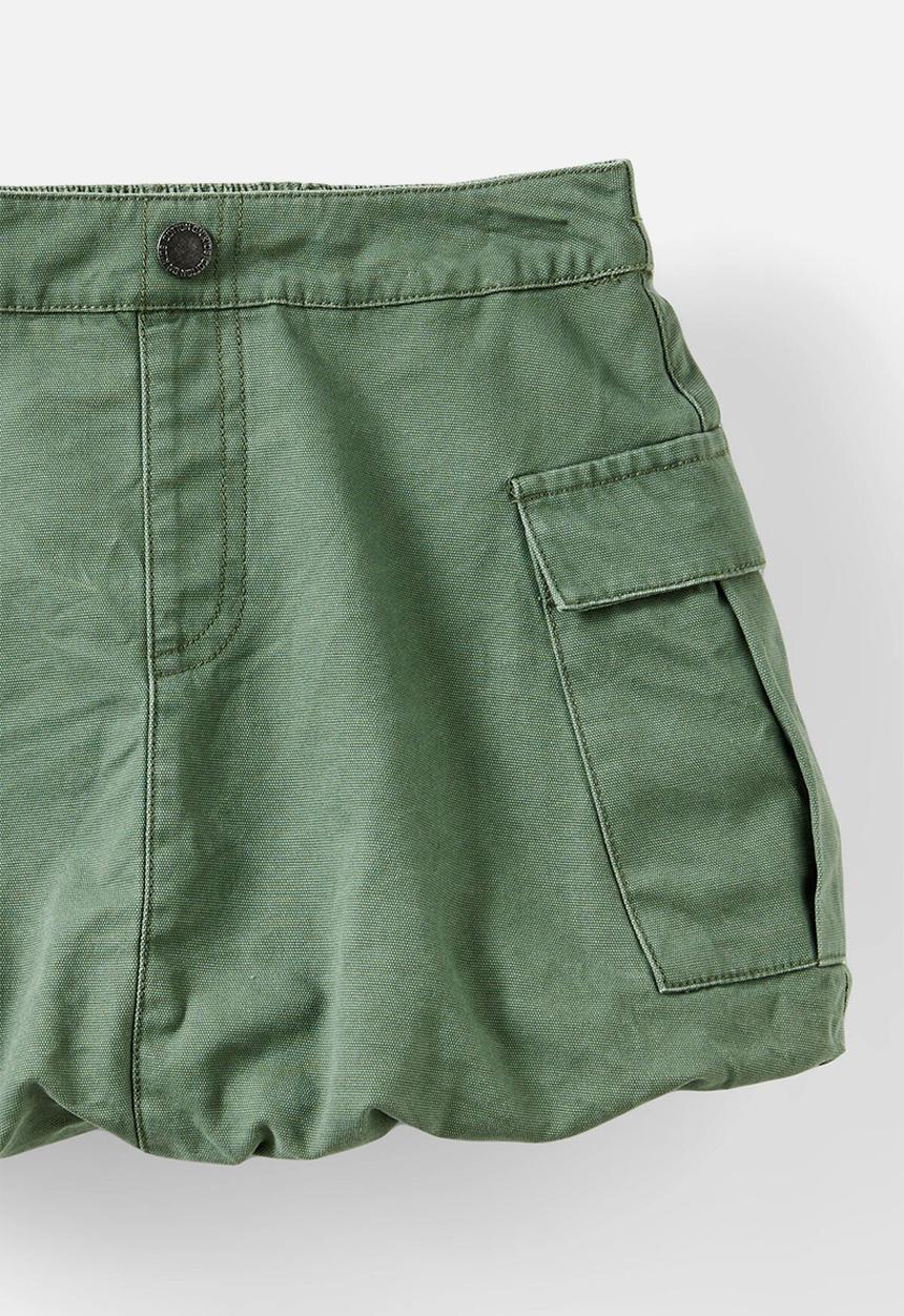 Cotton On - Kelly balloon skirt - khaki green