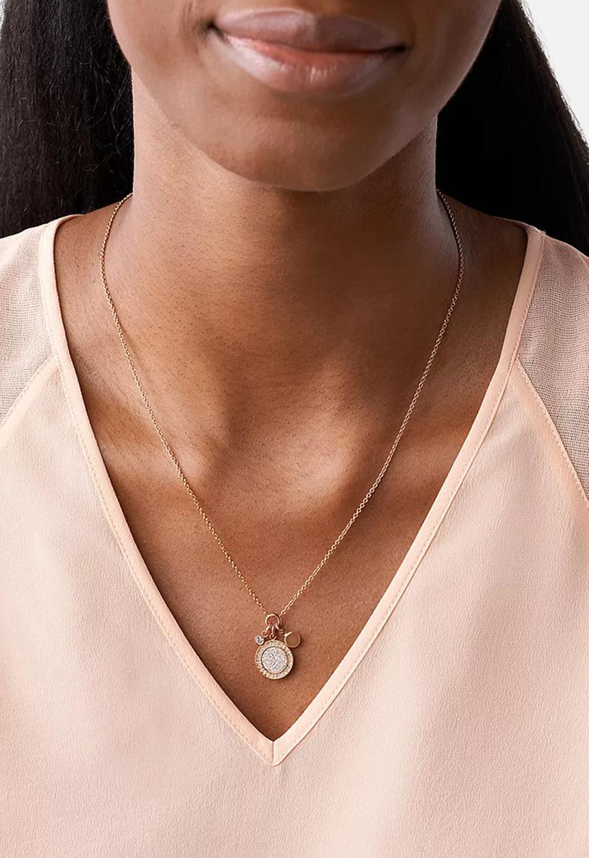 Fossil - Necklace JF03265791 - Rose Gold