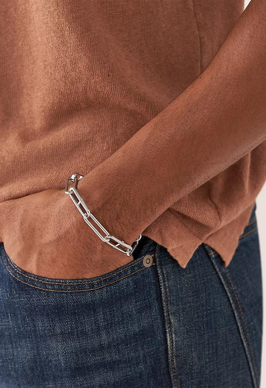 Fossil - Heritage Bracelet JF04502040 - Silver