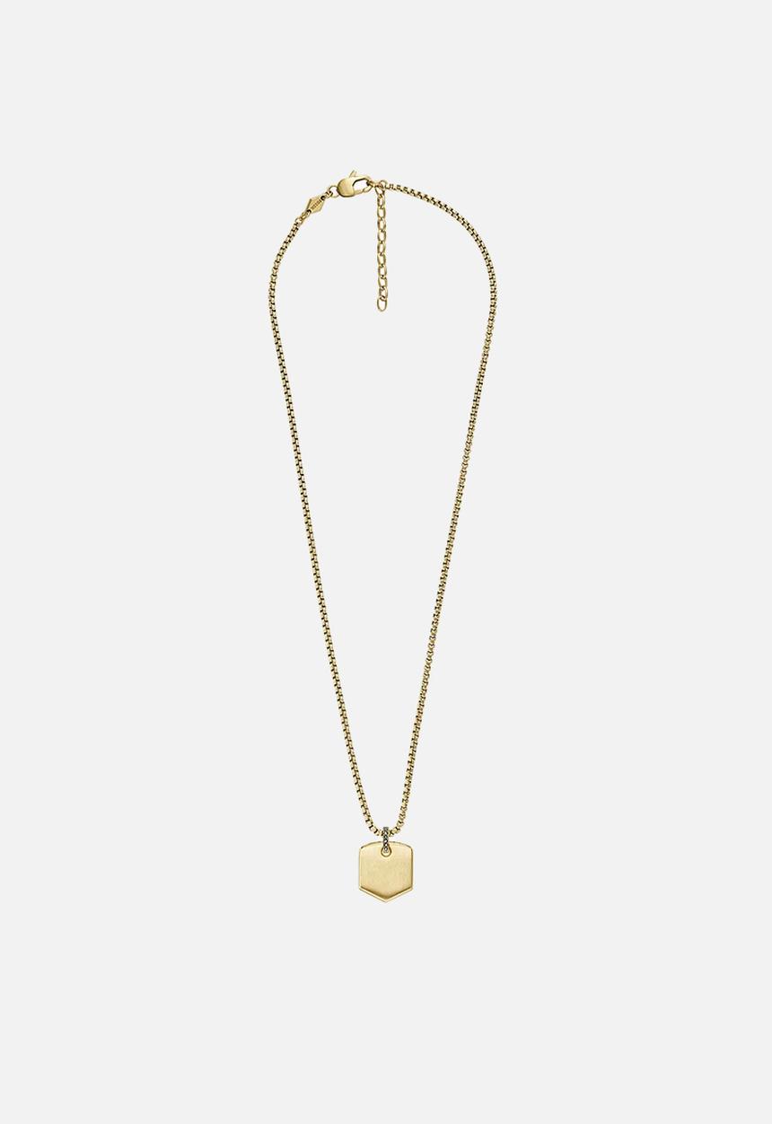 Fossil - Heritage Necklace JF04572710 - Gold