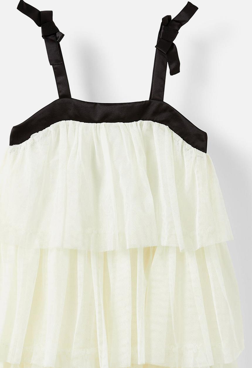 Cotton On - Viola dress up dress - dark vanilla/black
