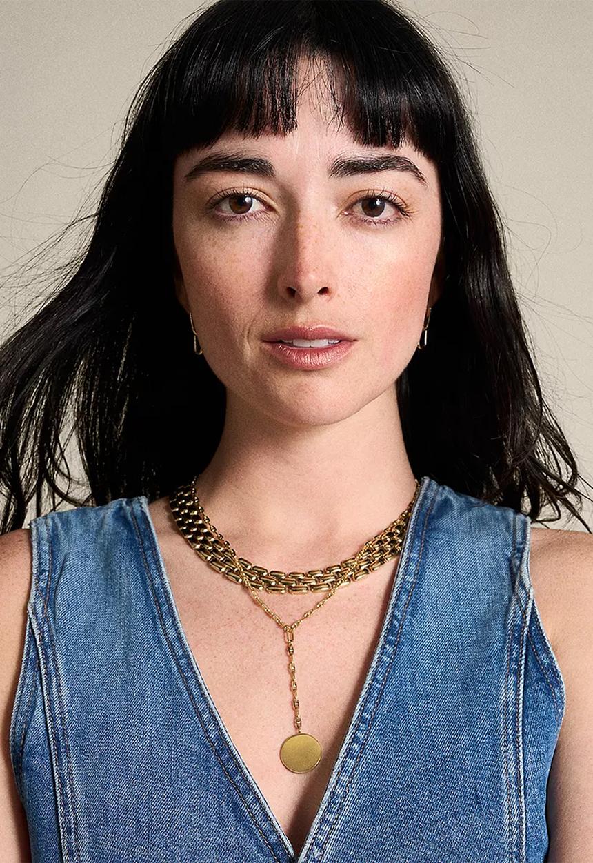 Fossil - Heritage Necklace JA7258710 - Gold