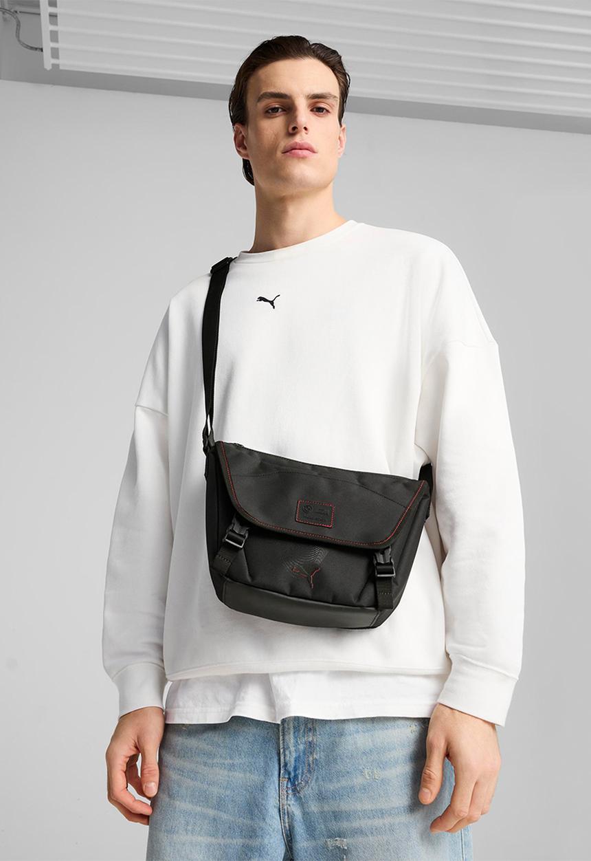 PUMA - BMW MMS Lifestyle Small Messenger - Black