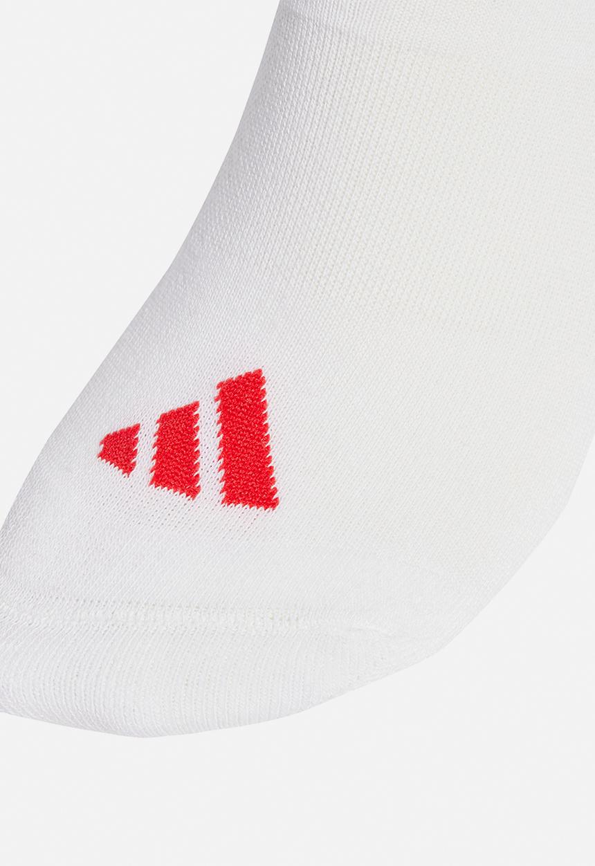 adidas Performance - Logo Socks 3 Pairs -White/white/powder plum Multi