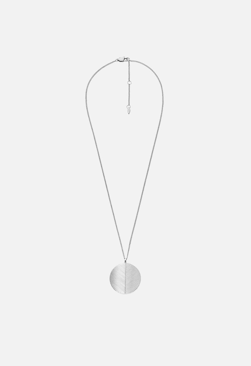 Fossil - Harlow Locket Necklace JF04737040 - Silver