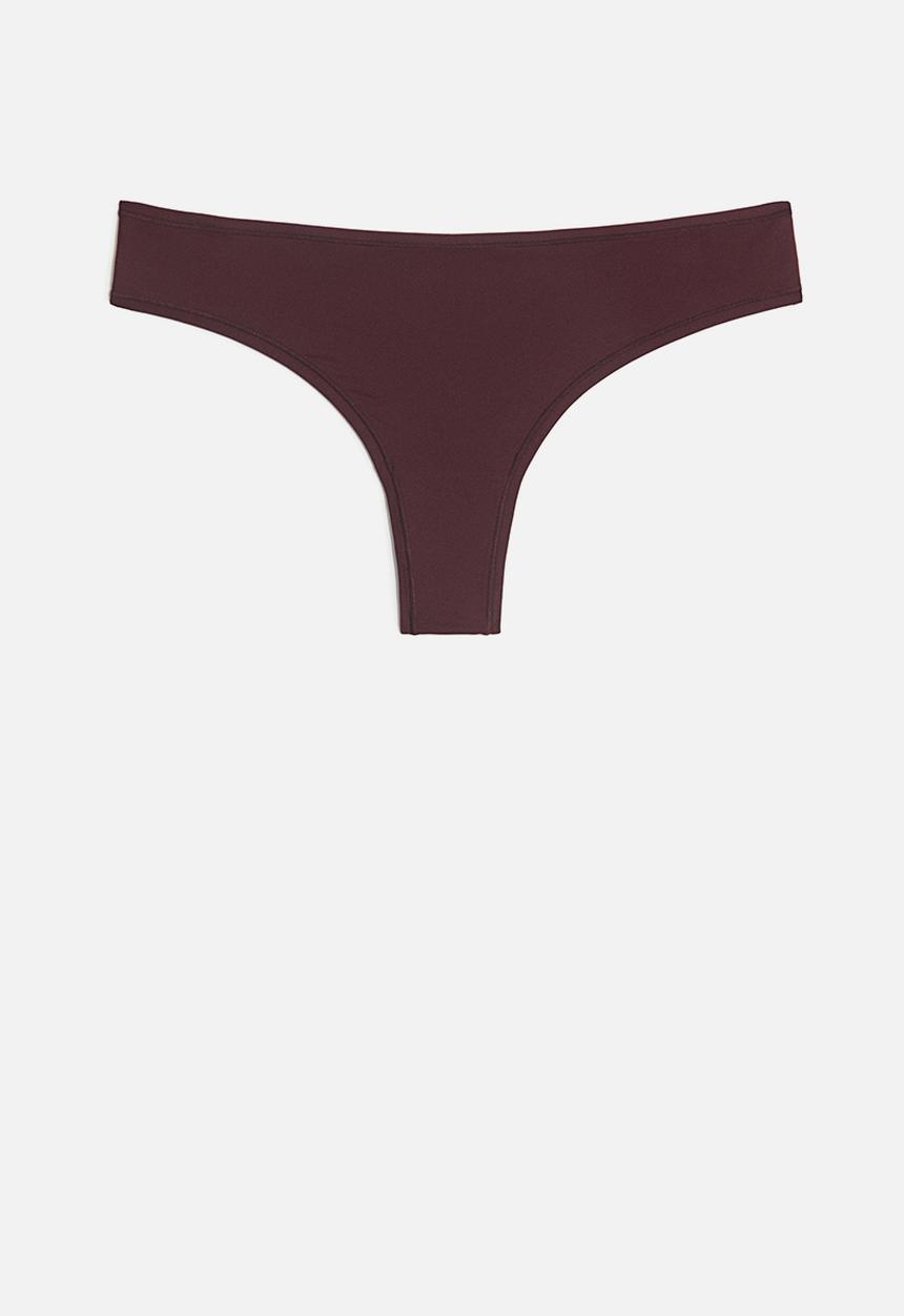 H&M - 3 pack microfibre brazilian briefs - multi