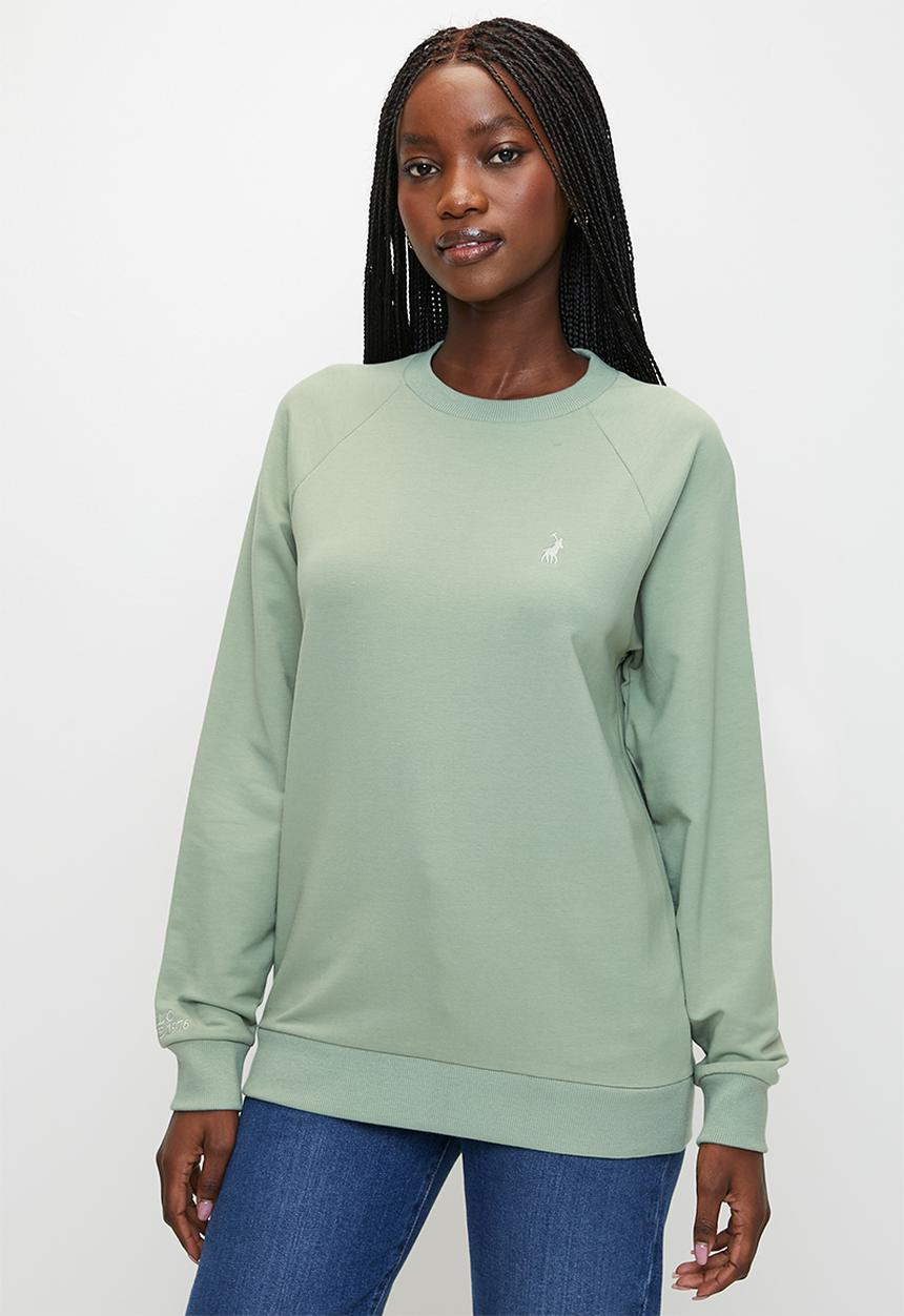 POLO - Sophia track top - sage