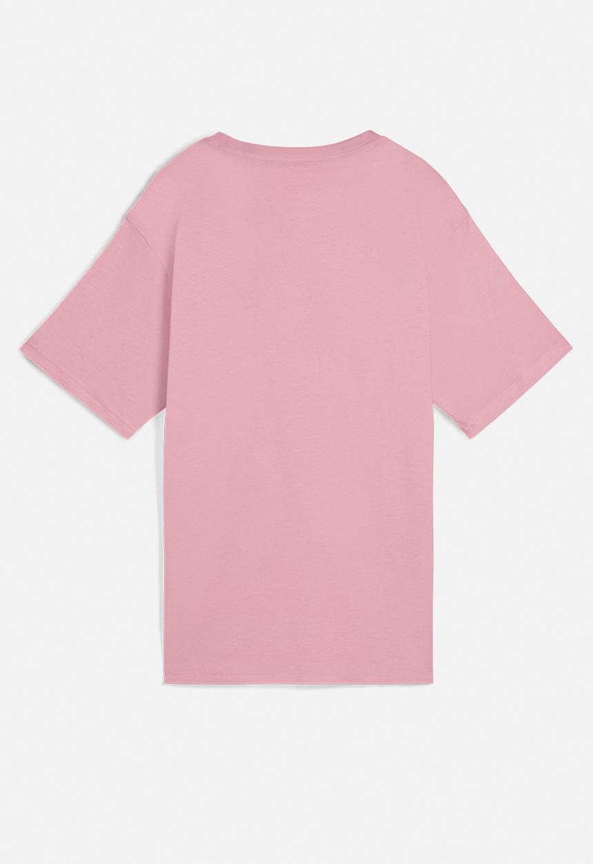 PUMA - Plus ESS METALLIC Tee W Poised Pink-metallic