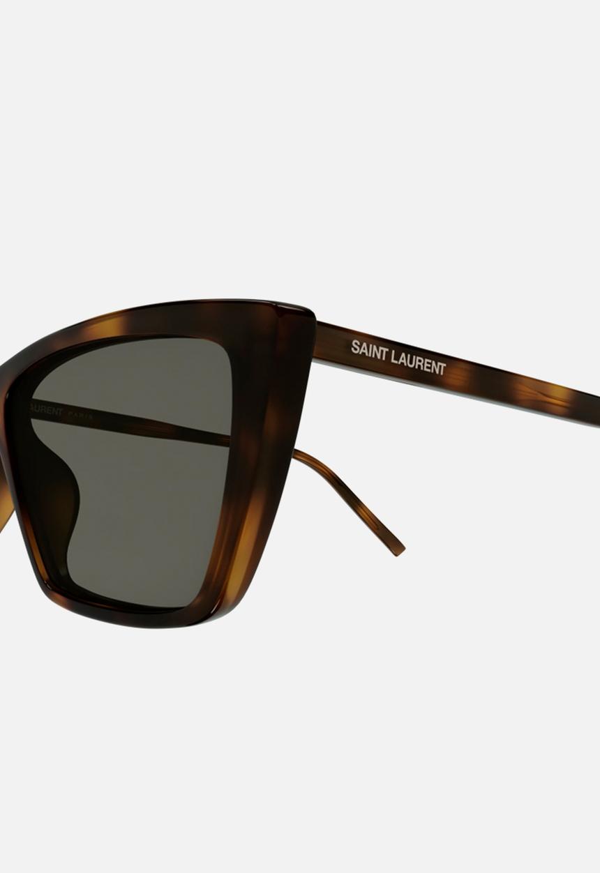 SAINT LAURENT - SL 737 MICA THIN-003 54mm- Havana