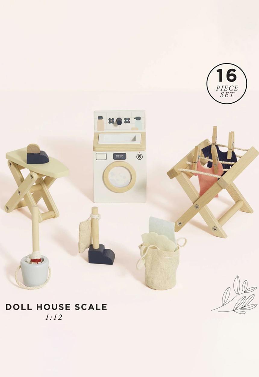 Le Toy Van - 16 Pcs Laundry Room - off white