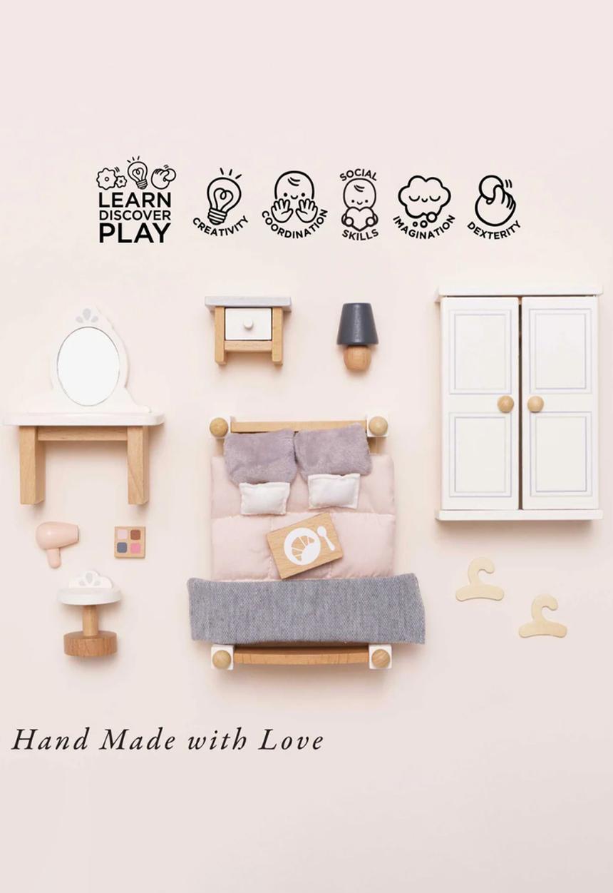 Le Toy Van - 19 Pcs Bedroom furniture - multi